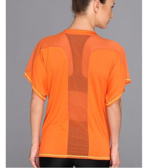Trina Turk Tops - Trina Turk Orange Modal Mesh Athletic top, L